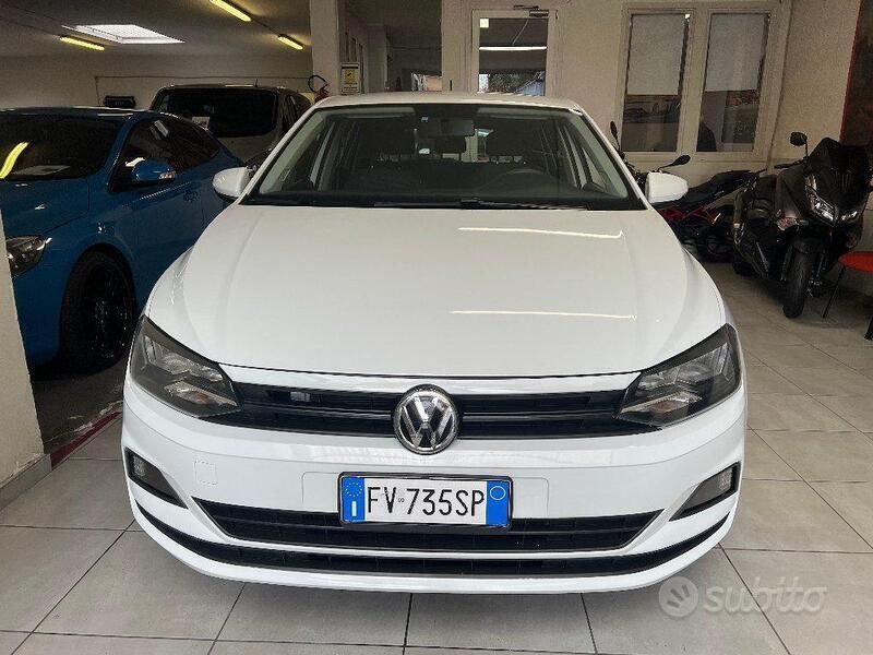 Usata VW Polo Comfortline 80 CV (58 kW) 2019 Bianco Berlina