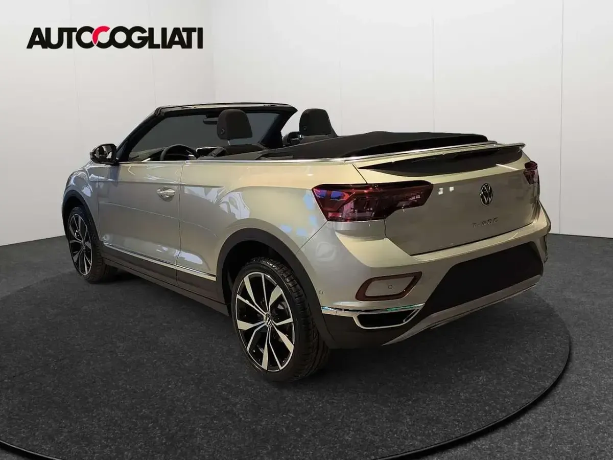 Nuova VW T-Roc Cabriolet Style 150 CV (110 kW) 2026 Argento Cabrio