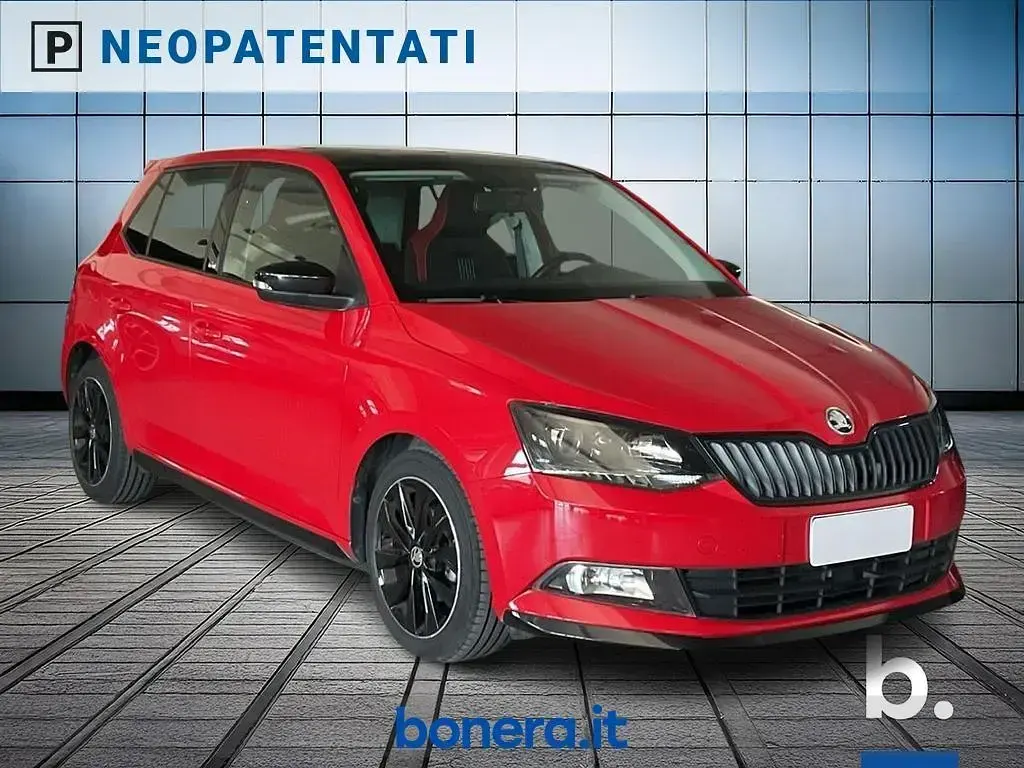 Usata Skoda Fabia Monte Carlo 90 CV (66 kW) 2017 Rosso Berlina