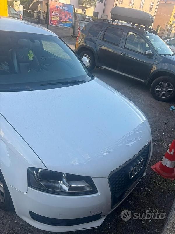 Usata Audi A3 2009 Bianco Utilitaria