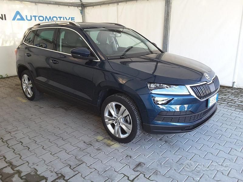 Usata Skoda Karoq Style 116 CV (85 kW) 2019 Blu SUV