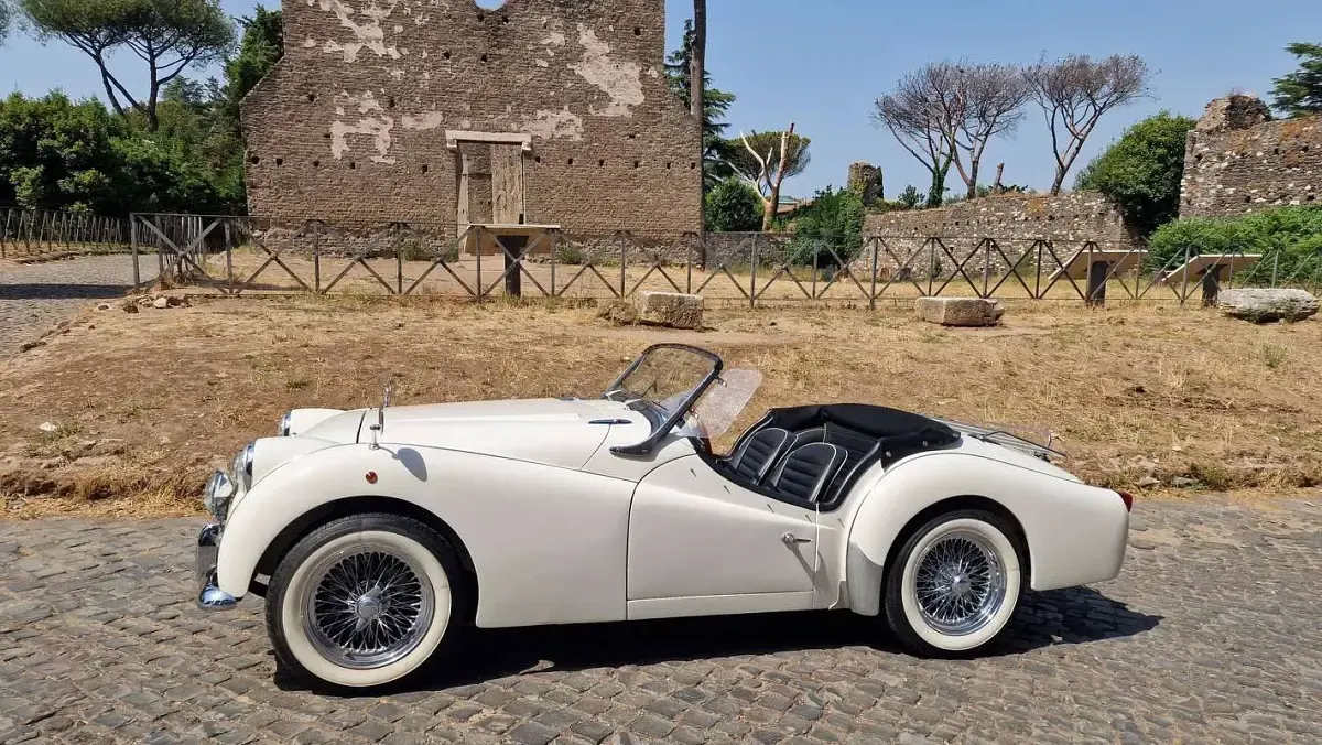 Usata Triumph TR3 90 CV (66 kW) 1959 Bianco Cabrio