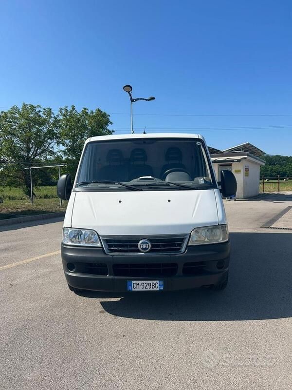 Usata Fiat Ducato 110 CV (80 kW) 2004 Bianco Furgone