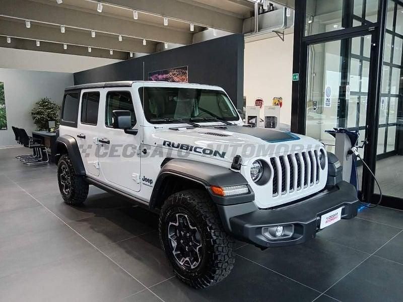 Usata Jeep Wrangler Rubicon 379 CV (278 kW) 2023 Bianco SUV