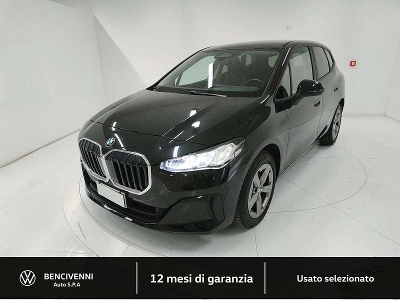 Usata BMW 218 Active Tourer 136 CV (100 kW) 2022 Nero Monovolume