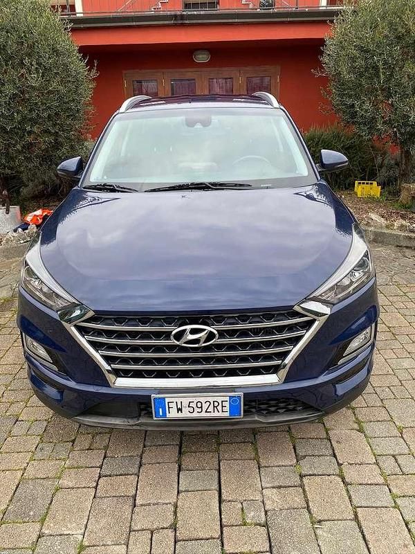 Usata Hyundai Tucson 136 CV (100 kW) 2019 Blu/azzurro SUV