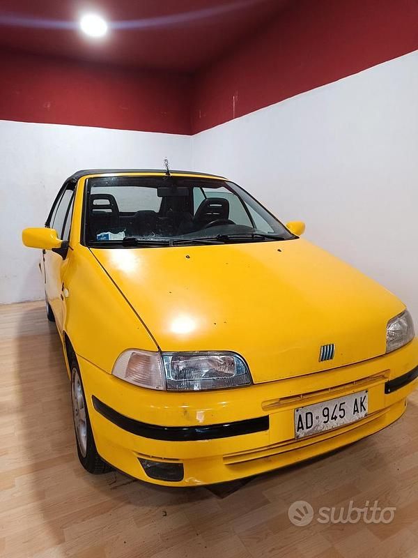 Usata Fiat Punto Cabriolet 1997 Giallo Cabrio