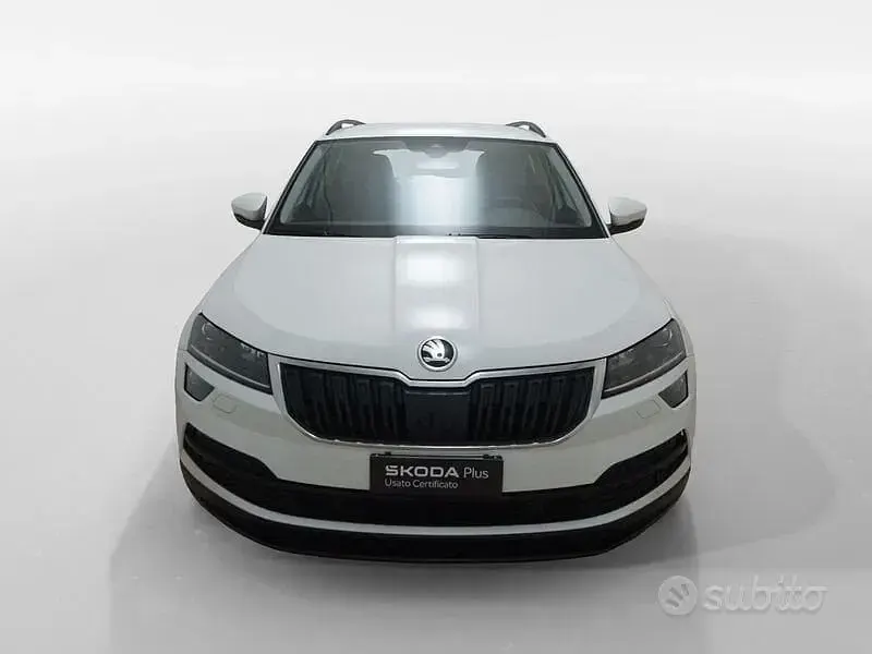 Usata Skoda Karoq 150 CV (110 kW) 2021 Bianco SUV