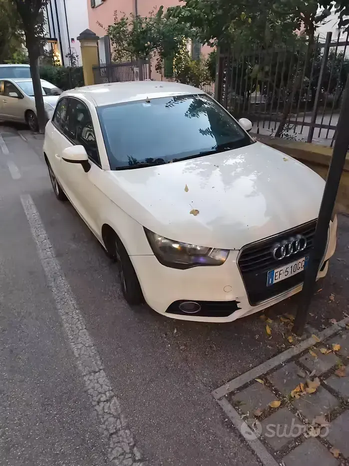 Usata Audi A1 105 CV (77 kW) 2010 Bianco Utilitaria