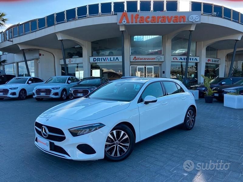 Usata Mercedes A180 Advanced 116 CV (85 kW) 2025 Bianco Berlina