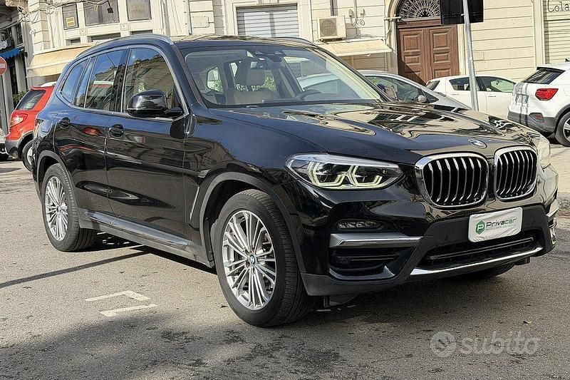 Usata BMW X3 Luxury Line 190 CV (139 kW) 2019 Nero SUV