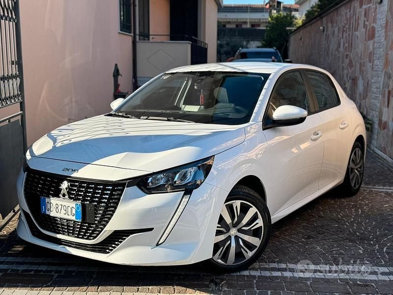 Usata Peugeot 208 Allure 101 CV (74 kW) 2020 Bianco Utilitaria