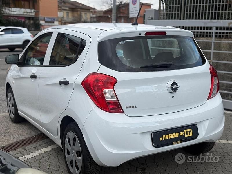Usata Opel Karl Edition 75 CV (55 kW) 2016 Bianco Utilitaria