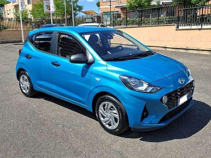 Usata Hyundai i10 Advanced Plus 67 CV (49 kW) 2022 Aqua tourquoise Utilitaria