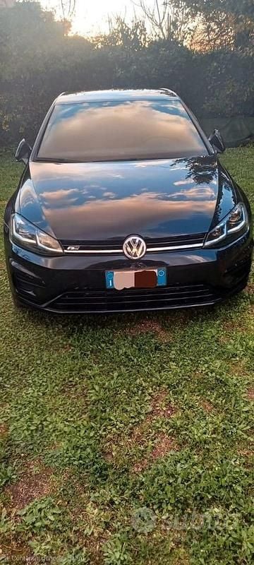 Usata VW Golf VII R-line 2018 Nero Utilitaria