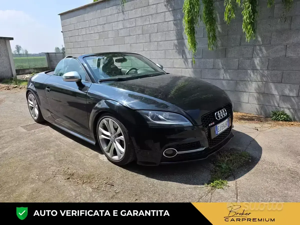 Usata Audi TTS Ambiente 272 CV (200 kW) 2010 Nero Cabrio