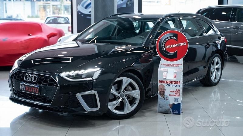 Usata Audi A4 S-Line 204 CV (150 kW) 2020 Nero metallizzato Station wagon