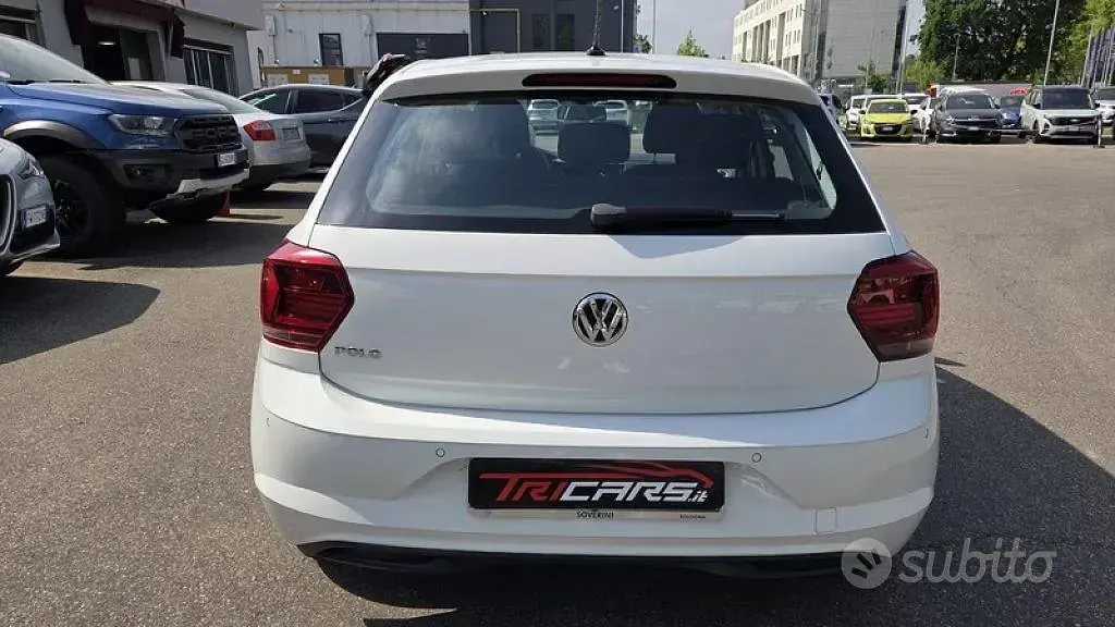 Usata VW Polo Comfortline 80 CV (58 kW) 2019 Bianco Utilitaria