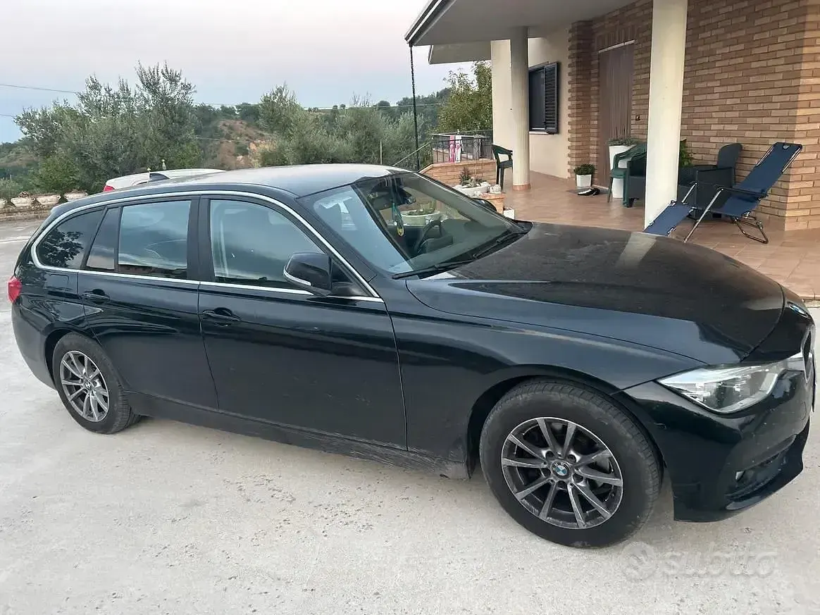 Usata BMW 316 116 CV (85 kW) 2017 Nero Station wagon
