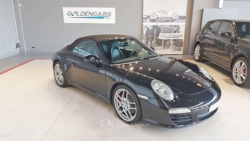Usata Porsche 997 386 CV (283 kW) 2009 Nero Cabrio