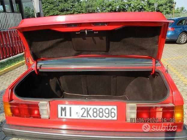 Usata Maserati Biturbo 205 CV (150 kW) 1985 Rosso Berlina