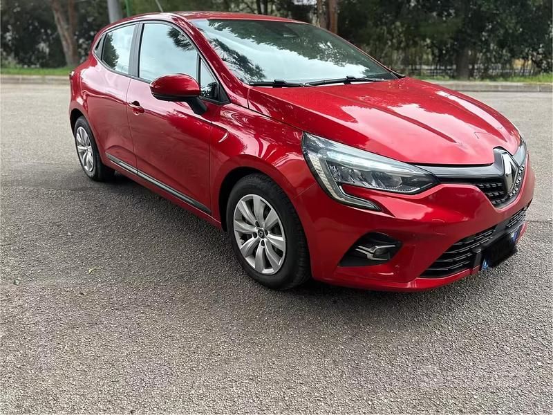Usata Renault Clio V Zen 85 CV (62 kW) 2020 Rosso Berlina