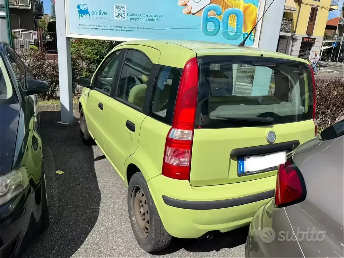Usata Fiat Panda Dynamic 60 CV (44 kW) 2005 Verde Utilitaria