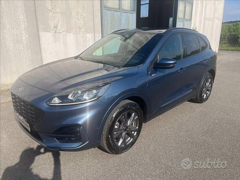 Chrome blue Usata 2022 Ford Kuga ST-Line SUV | 23.950 € (Buon prezzo) - Immagine 1/4