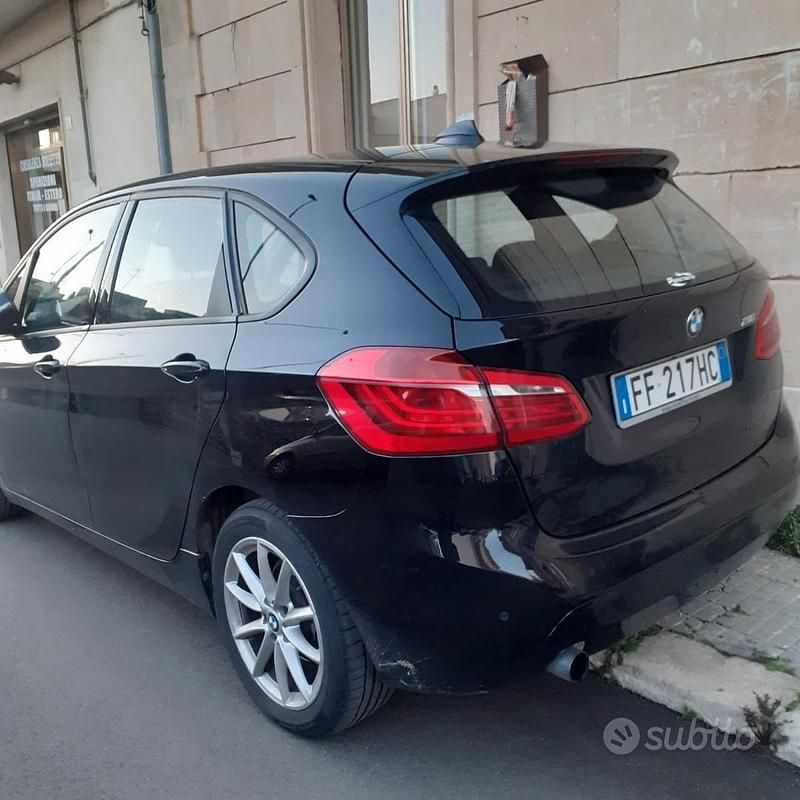 Usata BMW 216 Active Tourer Advantage 2016 Nero Monovolume
