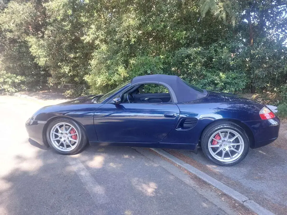 Usata Porsche Boxster 252 CV (185 kW) 2000 Blu Cabrio