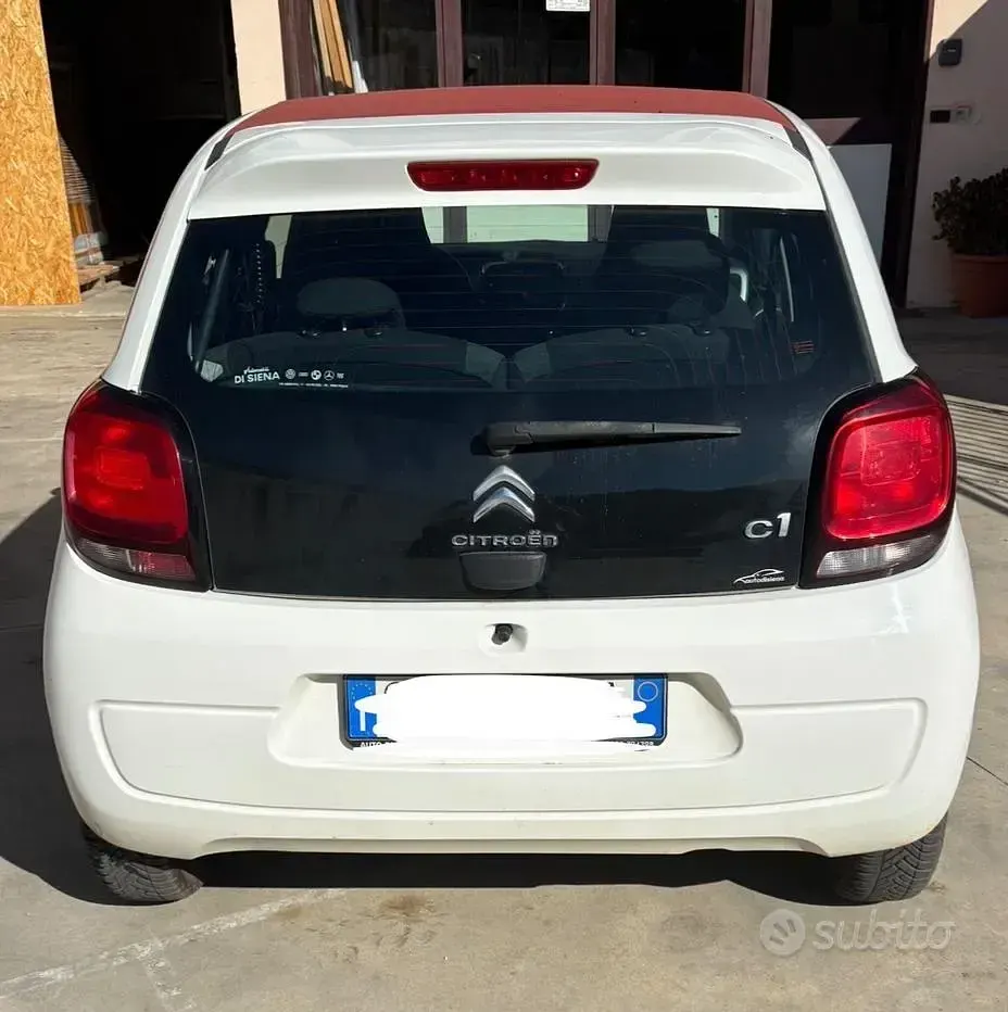 Usata Citroën C1 69 CV (50 kW) 2017 Bianco Utilitaria