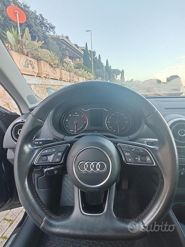 Usata Audi A3 S-Line 150 CV (110 kW) 2016 Nero Berlina