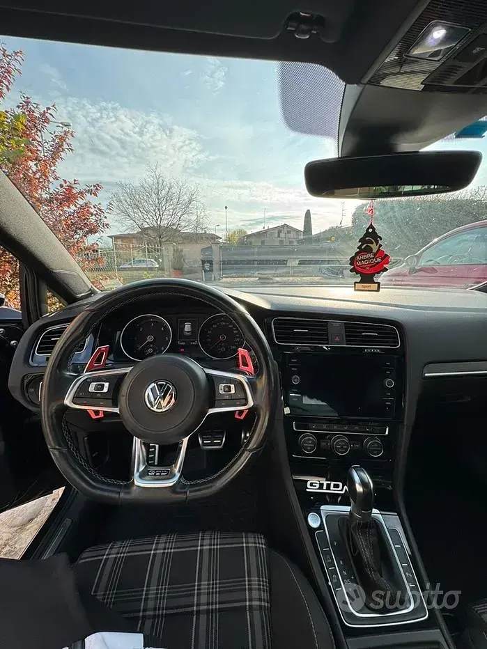 Usata VW Golf VIII GTD 184 CV (135 kW) 2022 Nero Berlina