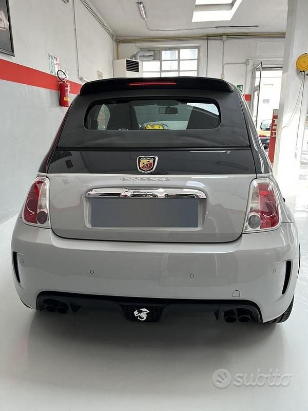 Usata Abarth 595 145 CV (106 kW) 2011 Grigio Cabrio