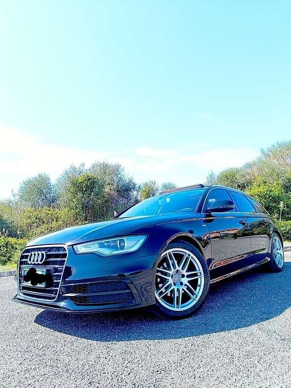 Usata Audi A6 S-Line 218 CV (160 kW) 2015 Nero Station wagon