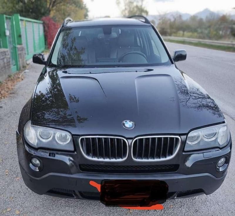 Usata BMW X3 Efficient Dynamics 150 CV (110 kW) 2007 Nero SUV