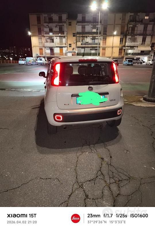 Usata Fiat Panda 70 CV (51 kW) 2014 Marrone Utilitaria