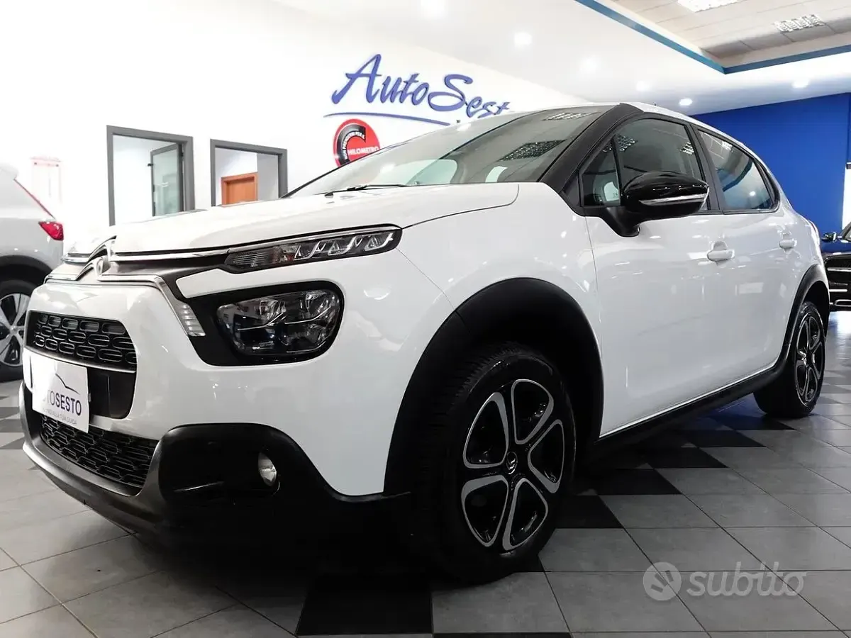 Usata Citroën C3 Feel 102 CV (75 kW) 2022 Bianco Utilitaria