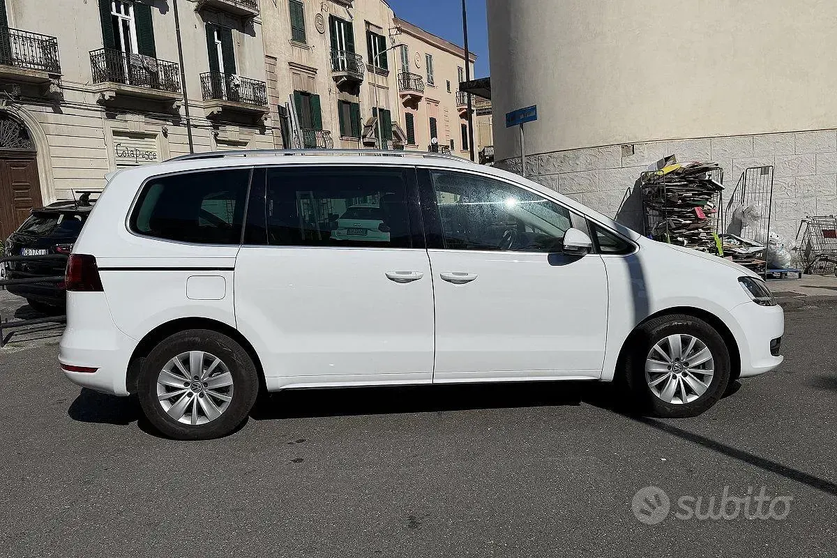 Usata VW Sharan Business 150 CV (110 kW) 2019 Bianco Monovolume