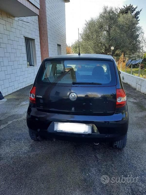 Usata VW Fox 2008 Nero Utilitaria