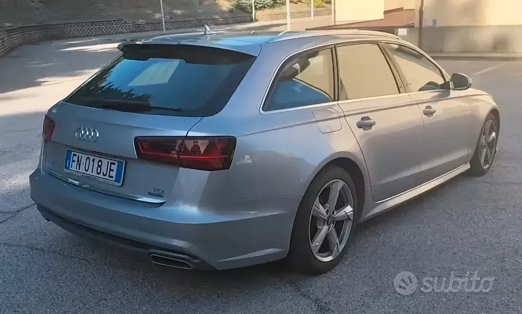 Usata Audi A6 S-Line 190 CV (139 kW) 2018 Grigio Station wagon