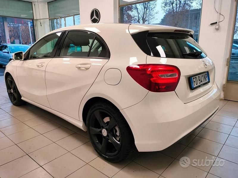 Usata Mercedes A160 Executive 90 CV (66 kW) 2016 Bianco Berlina