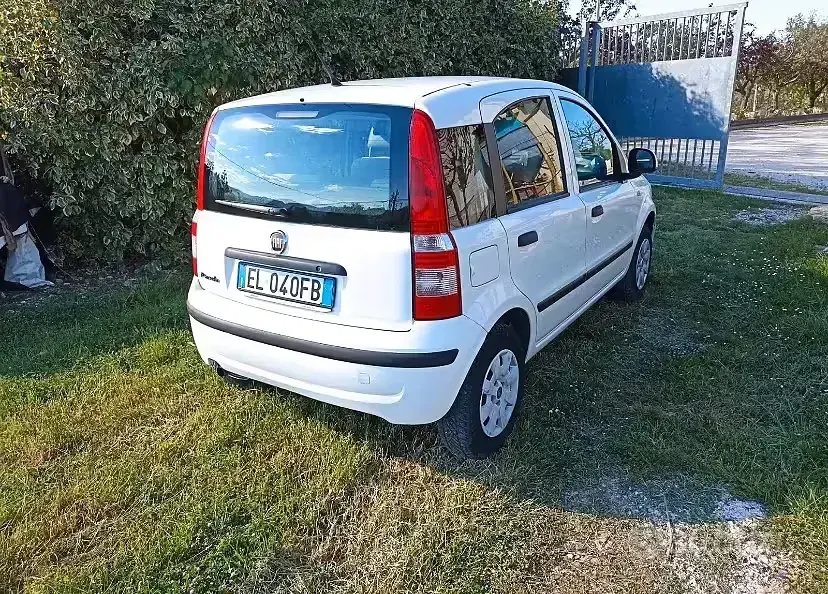 Usata Fiat Panda 75 CV (55 kW) 2011 Bianco Utilitaria