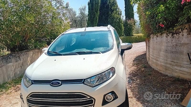 Bianco Usata 2014 Ford Ecosport SUV | 7900 € (Ottimo prezzo) - Immagine 1/4