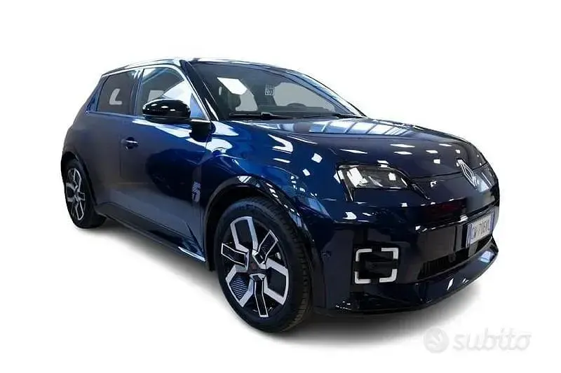 Begagnad Renault 5 E-Tech Iconic 2024 Blå Sedan
