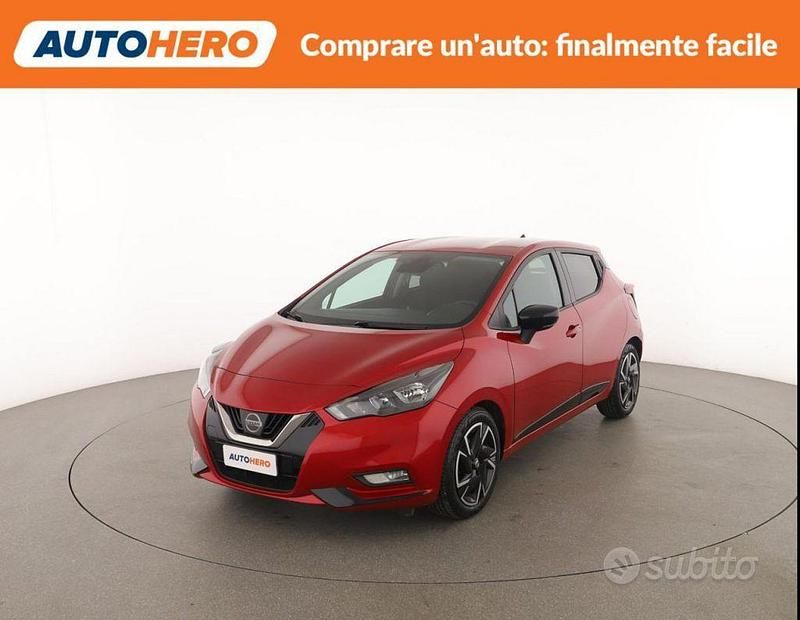 Usata Nissan Micra 92 CV (67 kW) 2022 Rosso Utilitaria
