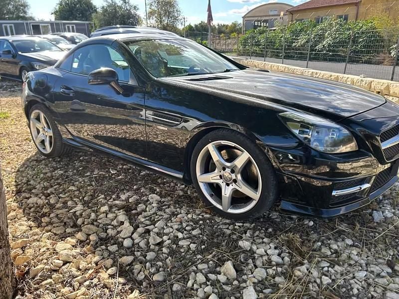 Usata Mercedes SLK200 Premium 184 CV (135 kW) 2012 Nero Cabrio