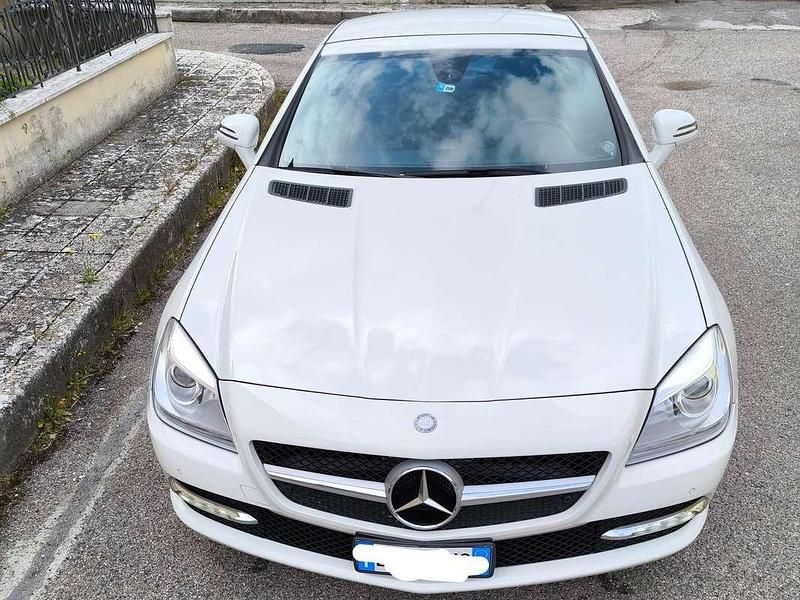 Usata Mercedes SLK250 Premium 204 CV (150 kW) 2013 Bianco Cabrio