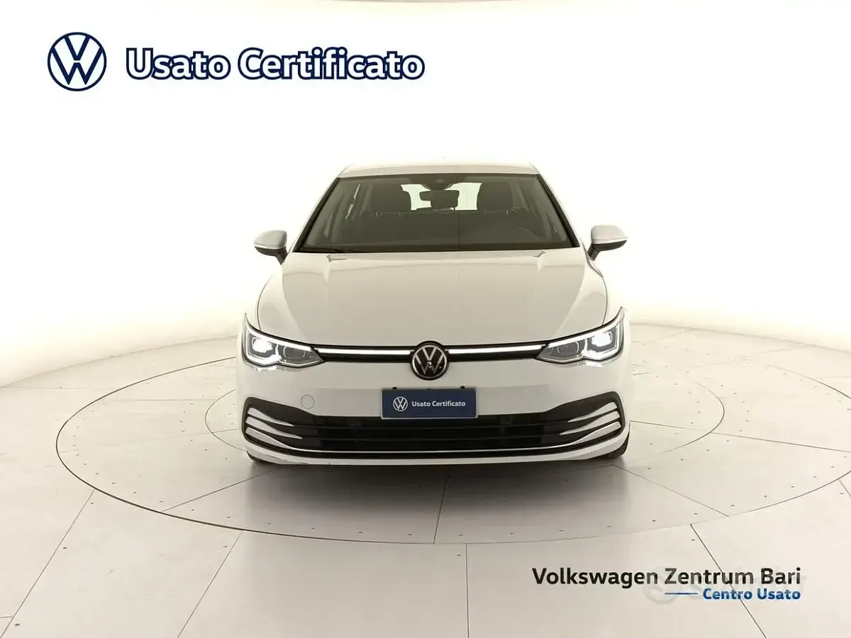 Usata VW Golf VIII Style 116 CV (85 kW) 2023 Bianco Berlina