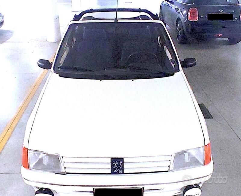 Usata Peugeot 205 1989 Bianco Cabrio